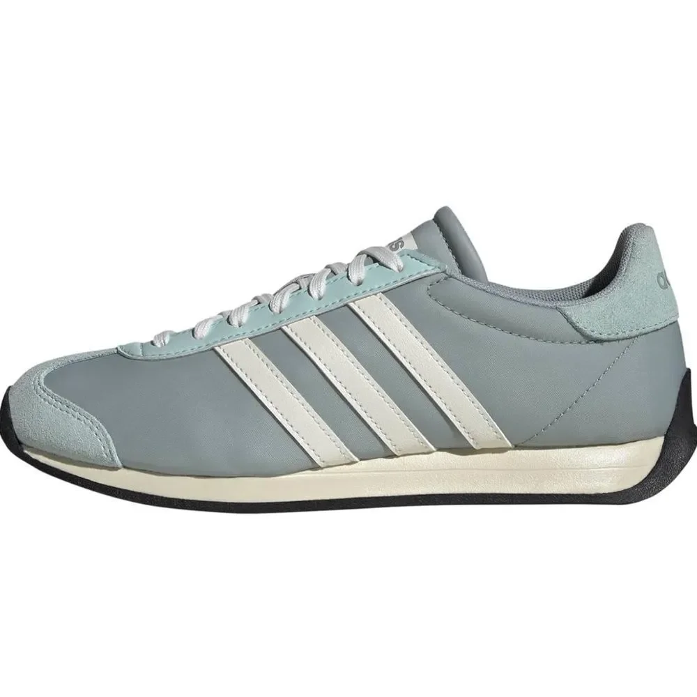 adidas Women's Athletic Shoes - Light Blue and White